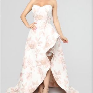 Living High Society Slit Gown